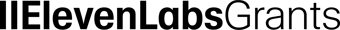 Elevenlabs Grants black logo
